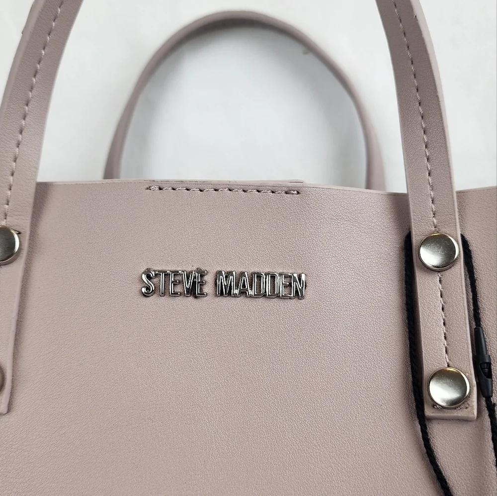 Steve Madden BValley Taupe Satchel Bag